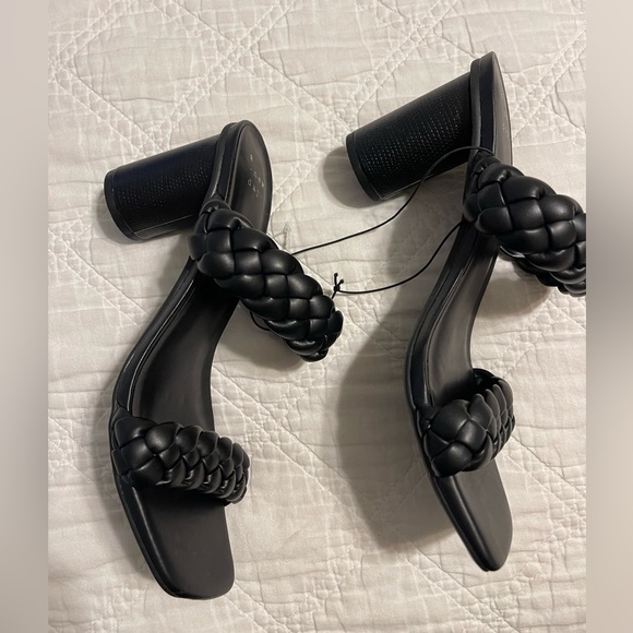 Black sandal heels 8.5 - Picture 3 of 4